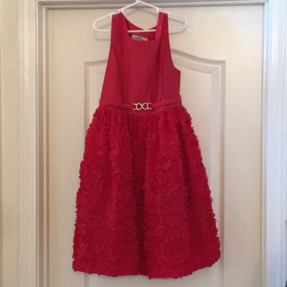 Mia Juliana rosette party dress